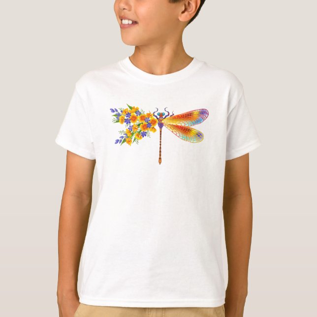 Gelbe Blume T-Shirt (Vorderseite)