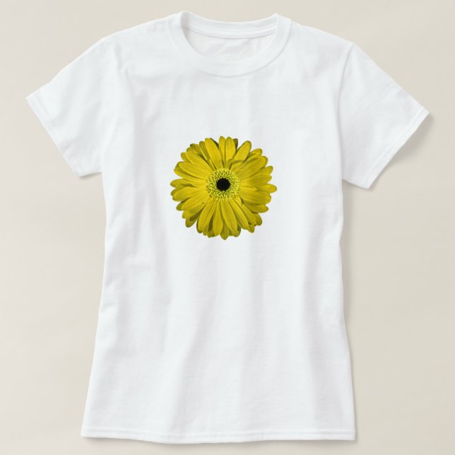 Gelbe Blume T-Shirt (Design vorne)