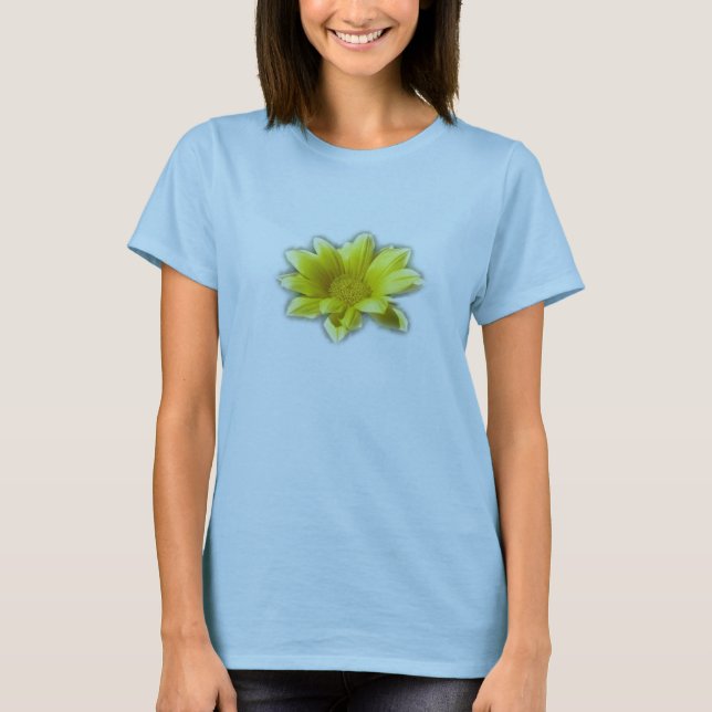 Gelbe Blume T-Shirt (Vorderseite)