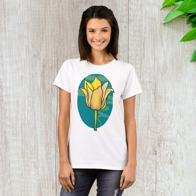 Gelbe Blume T-Shirt (Von Creator hochgeladen)