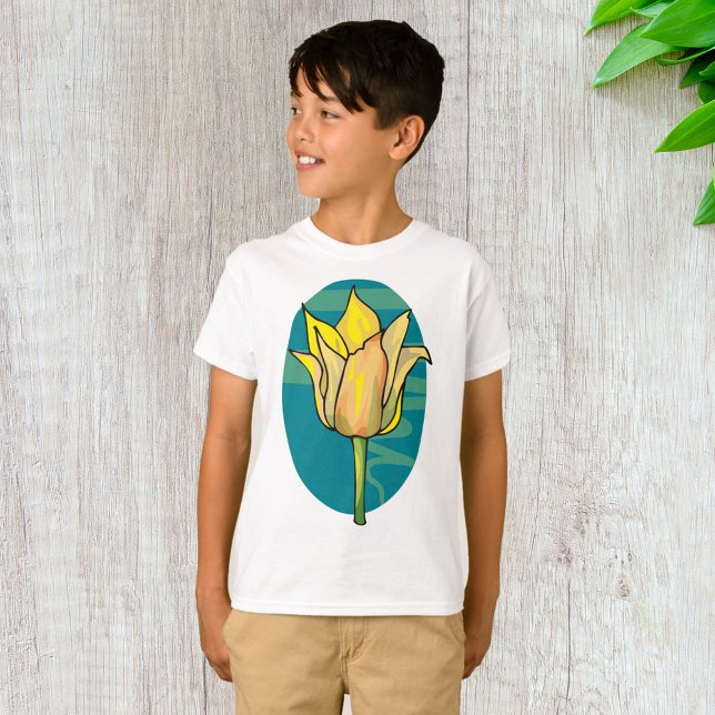 Gelbe Blume T-Shirt (Von Creator hochgeladen)