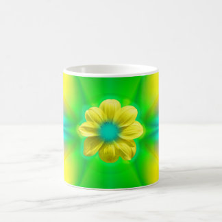 Gelbe Blume Tasse