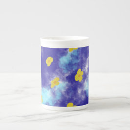 Gelbe Blume Tasse