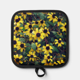 Gelbe Blume Topflappen