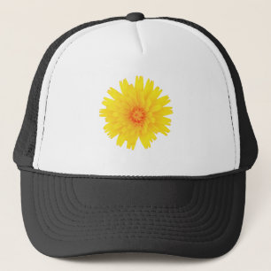 Gelbe Blume Truckerkappe