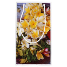 Gelbe Blume Weinbeutel