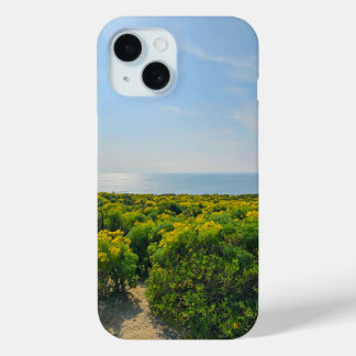 Gelbe Blumen am Hang bei Point Dume Case-Mate iPhone Hülle