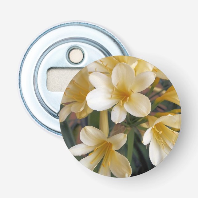 GELBE BLUMEN FLASCHENÖFFNER (Vorderseite)
