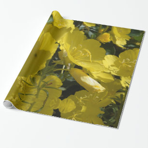 Gelbe Blumen Foto, Sommer-Verpackungspapier Geschenkpapier