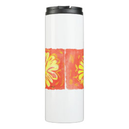 Gelbe Blumen - Gelbe Blumen Thermosbecher