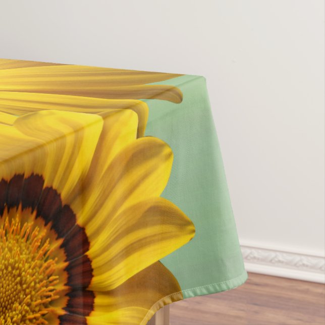 Gelbe Blumen im Frühling Tischdecke (Beispiel)