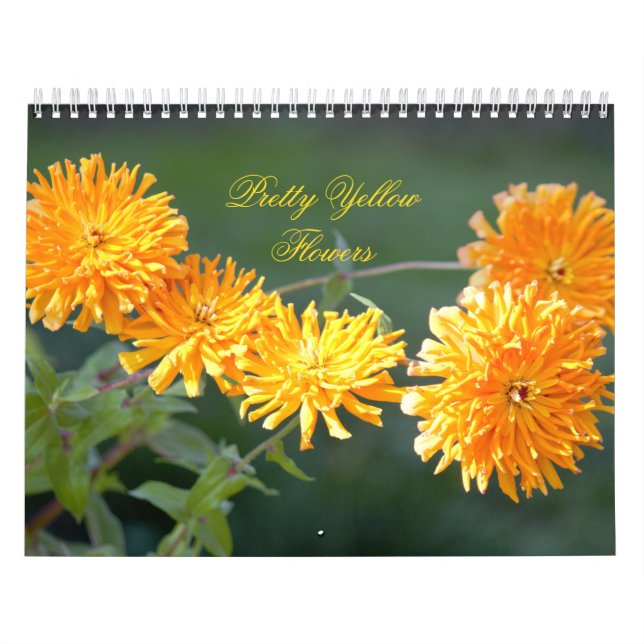 Gelbe Blumen  Kalender (Titelbild)