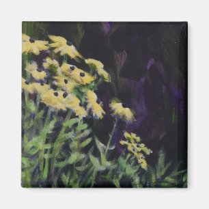 Gelbe Blumen Magnet