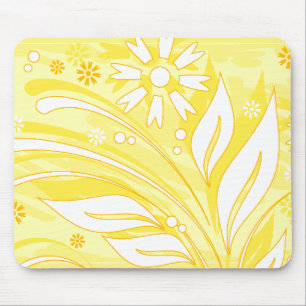gelbe Blumen Mousepad