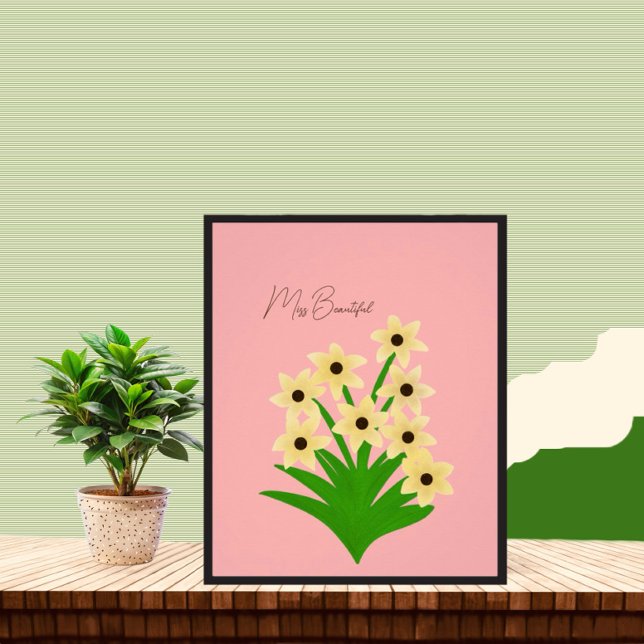 Gelbe Blumen Poster (Von Creator hochgeladen)