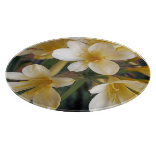 GELBE BLUMEN SCHNEIDEBRETT