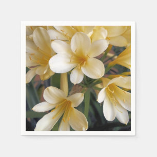 GELBE BLUMEN SERVIETTE