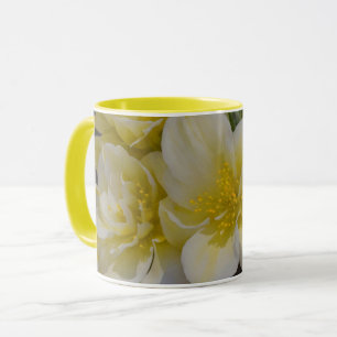 Gelbe Blumen Tasse Cup