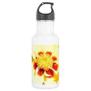 Gelbe Blumen Trinkflasche
