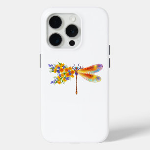 Gelbe Blumenlibelle Case-Mate iPhone Hülle