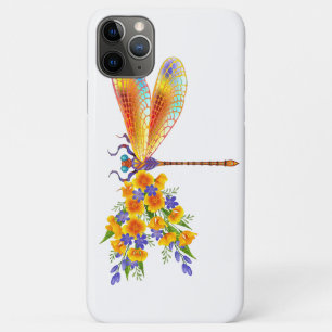 Gelbe Blumenlibelle Case-Mate iPhone Hülle