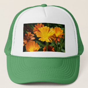Gelbe Blüten Blume Kunst Liebe Schicksal Truckerkappe