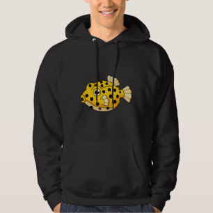 Gelbe Box Fisch Hoodie
