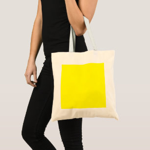 Gelbe Budget-Tasche Tragetasche
