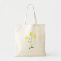 gelbe Butterblumen-Blumen-Aquarell