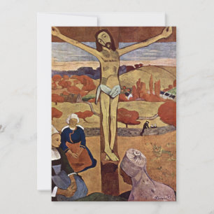 Gelbe Christus von Paul Gauguin, Vintage Kunst