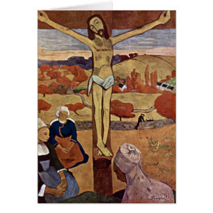 Gelbe Christus von Paul Gauguin, Vintage Kunst