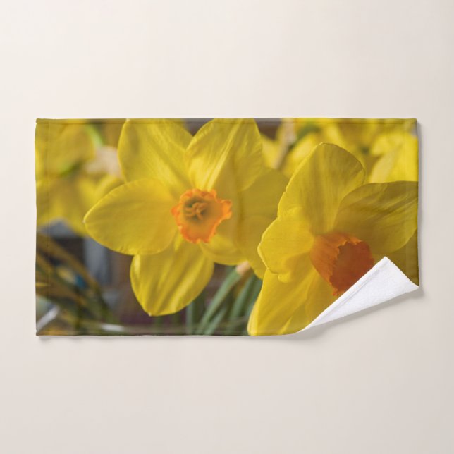 Gelbe Daffodien Handtuch (Handtuch)