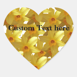 Gelbe Daffodien Sticker