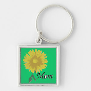 Gelbe Daisy - Schlüsselanhänger