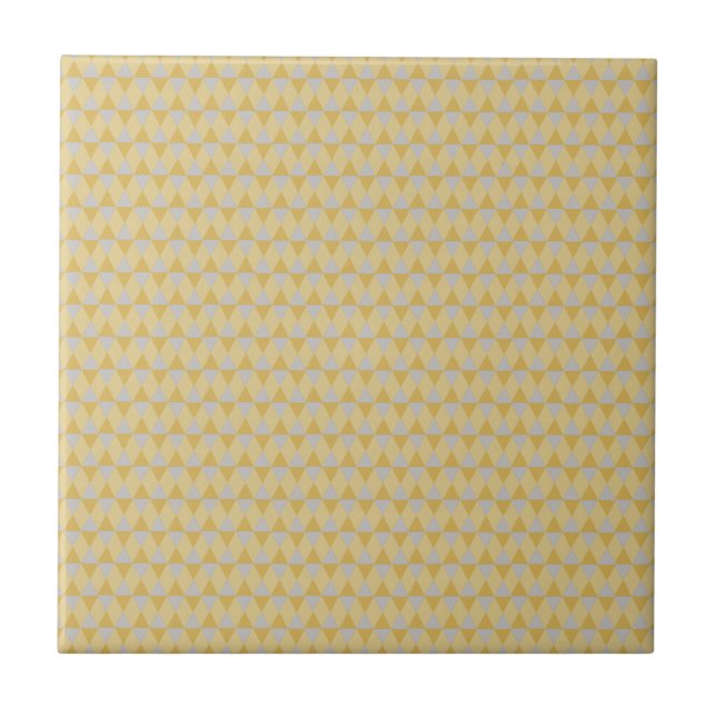 Gelbe Diamanten Fliese (Vorderseite)