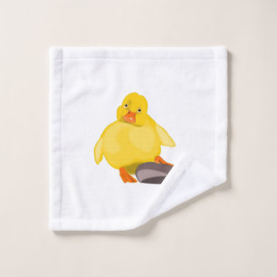 Gelbe Duckling Badetücher Happy Dock Badhandtuch Set