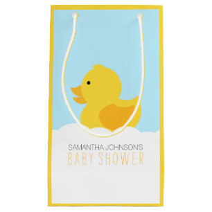 Gelbe Ducky Schaumbad-GummiBabyparty Kleine Geschenktüte