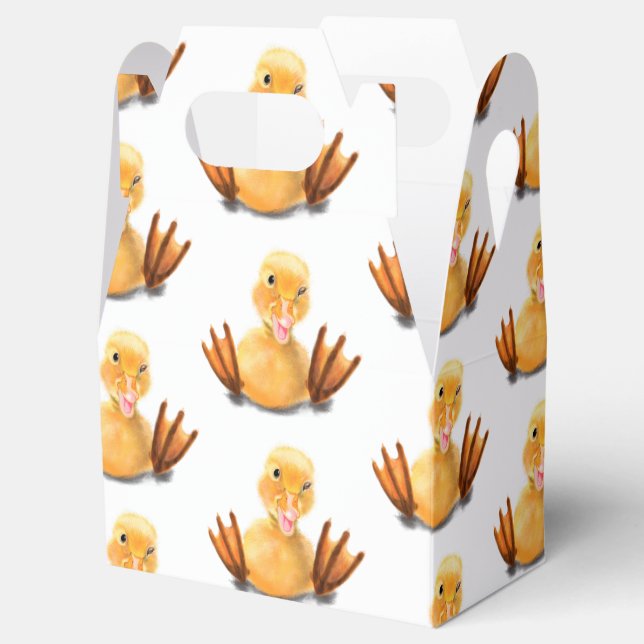 Gelbe Enckle Playful Wink Gevor Box Lächeln Geschenkschachtel (Geöffnet)