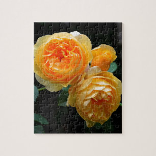 Gelbe Englische Rose Puzzle
