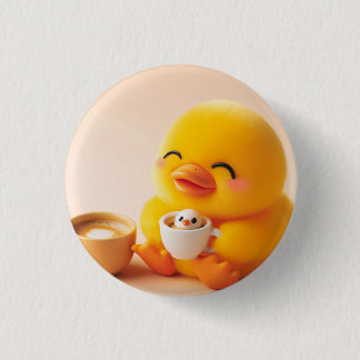 gelbe Ente Button