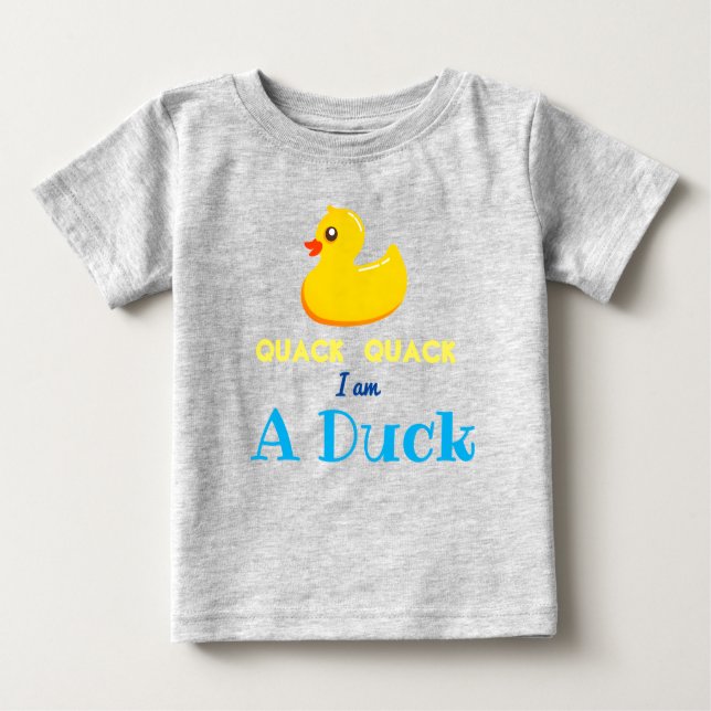 Gelbe Ente - Quack Baby T-shirt (Vorderseite)