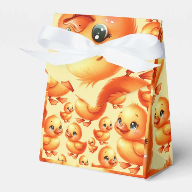 Gelbe Enten Geschenkschachtel (Vorderseite)