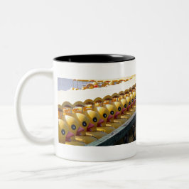 Gelbe Enten Zweifarbige Tasse