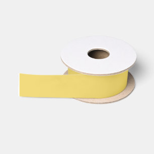Gelbe Farbe Satinband