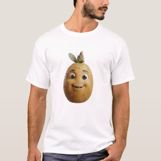 Gelbe Feigenkaktus-Tee | Triple Vertex T-Shirt