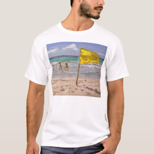 Gelbe Flagge Barbados 2010 T-Shirt