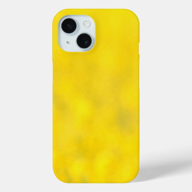 Gelbe Freude Case-Mate iPhone Hülle (Rückseite)