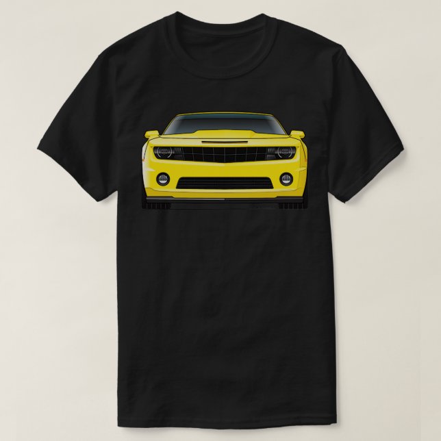 Gelbe Front T-Shirt (Design vorne)