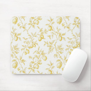 Gelbe Frucht Zitronen machen Limonade Mousepad