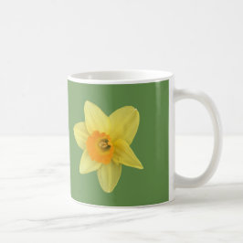 Gelbe Frühlingsdrossel Tasse